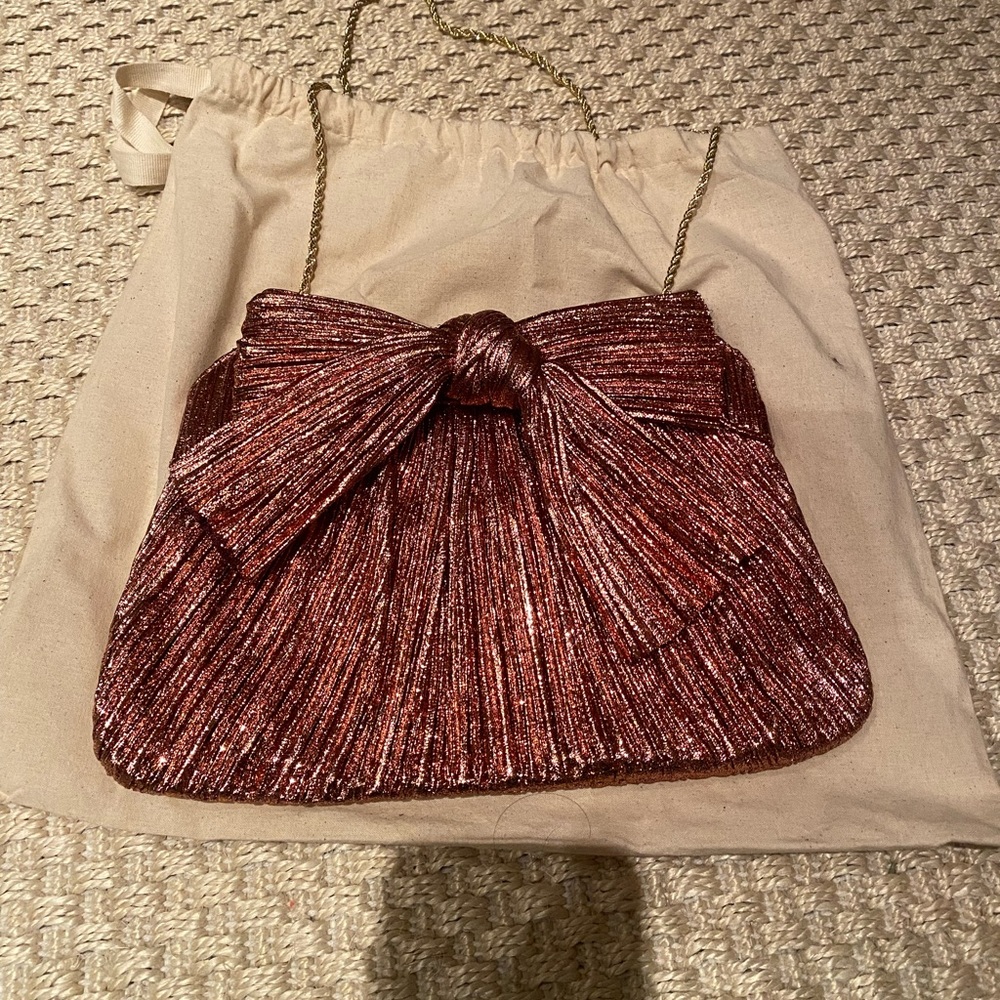 Loeffler Randall Rayne bag. Pink metallic.